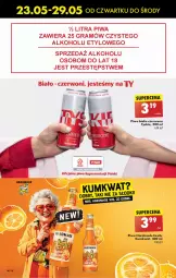 Gazetka promocyjna Biedronka - Od czwartku - Gazetka - ważna od 29.05 do 29.05.2024 - strona 46 - produkty: Piwo, Tyskie, Kumkwat