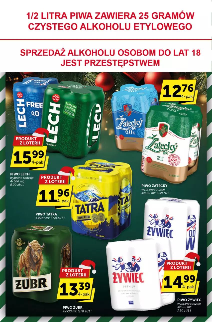 Gazetka promocyjna ABC - ważna 14.12 do 24.12.2023 - strona 25 - produkty: Gra, Piwa, Piwo, Tatra, Tofu