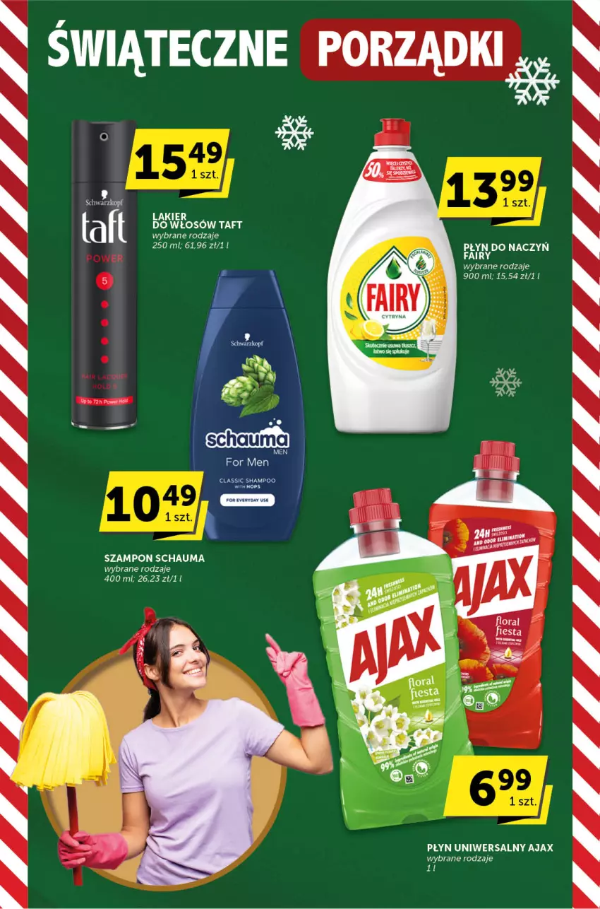 Gazetka promocyjna ABC - ważna 14.12 do 24.12.2023 - strona 26 - produkty: Ajax, Fa, Fairy, Por, Schauma, Szampon, Taft