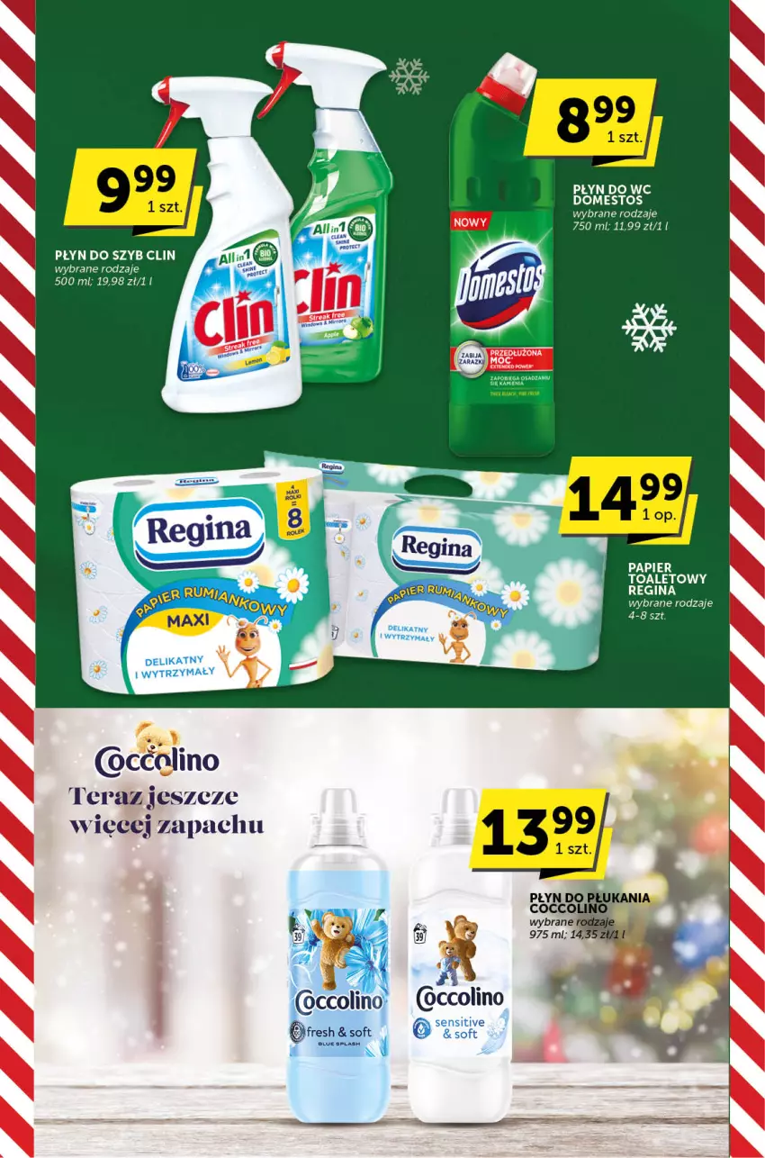 Gazetka promocyjna ABC - ważna 14.12 do 24.12.2023 - strona 27 - produkty: Clin, Domestos, Papier, Płyn do szyb, Płyn do wc, Tera