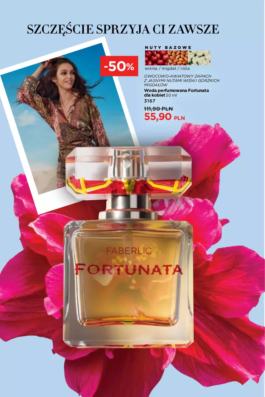 Gazetka promocyjna Faberlic - ważna 14.03 do 03.04.2022 - strona 112 - produkty: Fortuna, Nuty, Perfum, Róża, Woda, Woda perfumowana