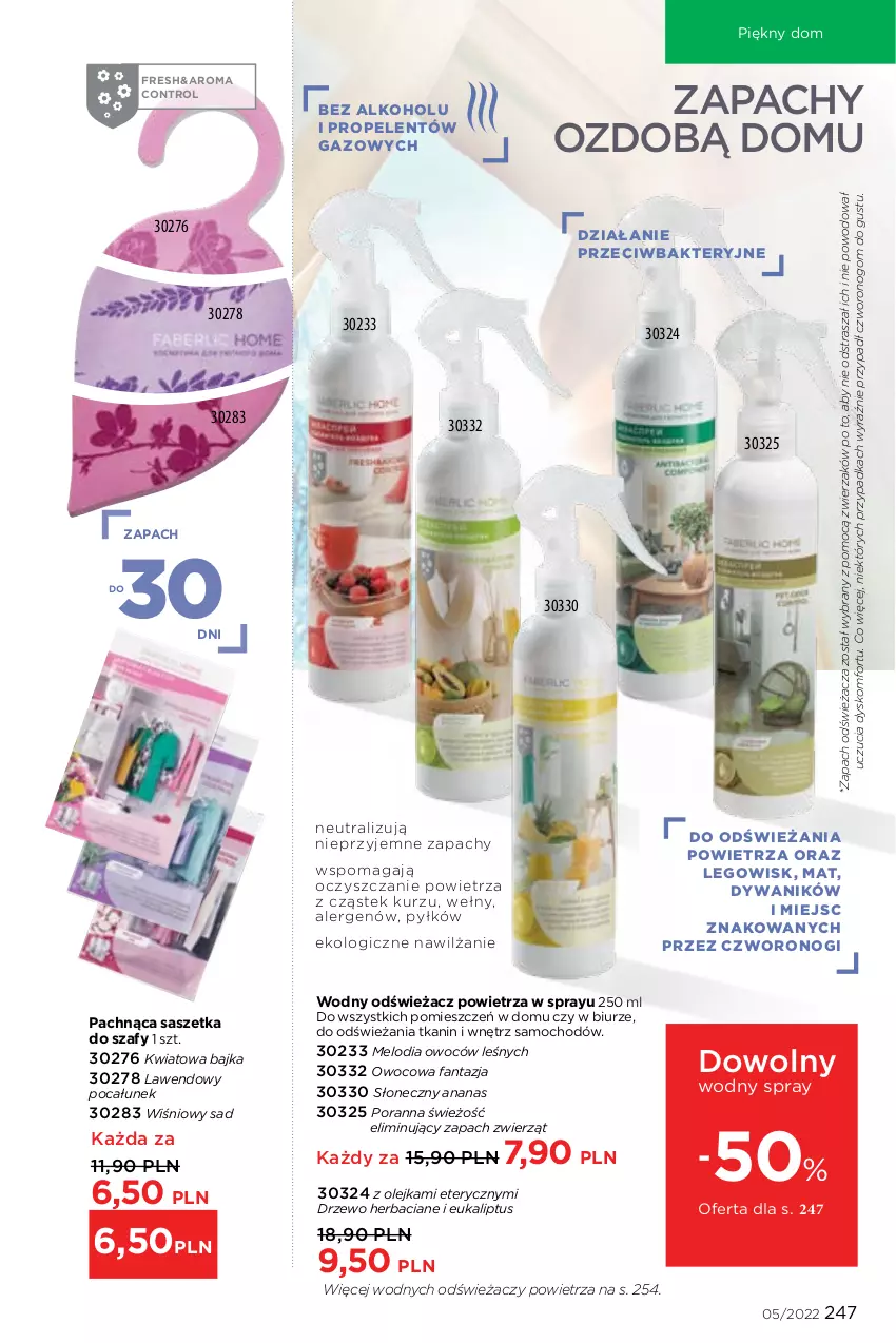 Gazetka promocyjna Faberlic - ważna 14.03 do 03.04.2022 - strona 247 - produkty: Ananas, Control, Dywan, Dywanik, Fa, Fanta, LEGO, Odświeżacz powietrza, Olej, Por, Stek