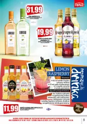 Gazetka promocyjna Topaz - Gazetka - Gazetka - ważna od 30.06 do 30.06.2022 - strona 5 - produkty: Sok, Gin, Soplica, Cytryny, Woda gazowana, Krupnik, Woda, Lanki, Napój