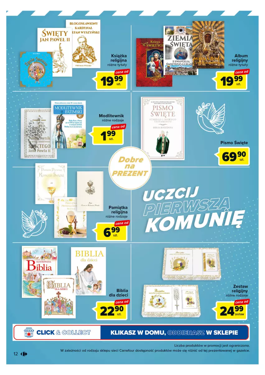 Gazetka promocyjna Carrefour - Gazetka Multimedia na co dzień i od święta - ważna 18.04 do 06.05.2023 - strona 12 - produkty: Album, Dzieci, Fa, Gra, Książka