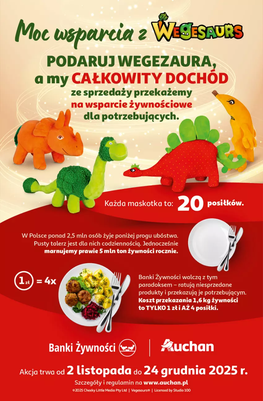 Gazetka promocyjna Auchan - Gazetka Święta jak babcię kocham Hipermarket Auchan - ważna 18.12 do 23.12.2025 - strona 44