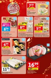 Gazetka promocyjna Auchan - Gazetka Święta jak babcię kocham Hipermarket Auchan - Gazetka - ważna od 23.12 do 23.12.2025 - strona 11 - produkty: Glazura, Pierogi, Ser, Kapustą, Mintaj, Lazur, Boczniak