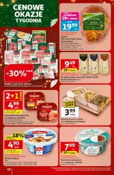 Gazetka promocyjna Auchan - Gazetka Święta jak babcię kocham Hipermarket Auchan - Gazetka - ważna od 23.12 do 23.12.2025 - strona 12 - produkty: Piec, Sok, Ser, Gra, Bursztyn, Sokołów, Pekpol, Ricotta, Mascarpone, Szynka, Rubin, Boczek, Galbani, Schab pieczony