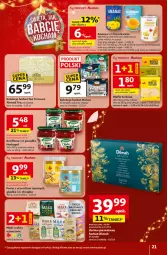 Gazetka promocyjna Auchan - Gazetka Święta jak babcię kocham Hipermarket Auchan - Gazetka - ważna od 23.12 do 23.12.2025 - strona 21 - produkty: Zestaw prezentowy, Gra, Ananas, Dilmah, Wafle, Konfitura, Brzoskwinie, Herbapol, Wafle tortowe