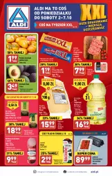 Gazetka promocyjna Aldi - Pełna oferta - Gazetka - ważna od 07.10 do 07.10.2023 - strona 1 - produkty: Ciśnieniomierz, Mięso mielone z szynki, Mięso mielone, Ser, Gra, Prince Polo, Złoty Mazur, Bell, Kiełbasa krakowska, Mięsne specjały, Dallmayr, Kawa, Ziemniaki, Olej rzepakowy, Bella, Olej, Kiełbasa, Mięso, Mleko, Fa