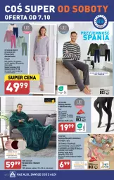 Gazetka promocyjna Aldi - Pełna oferta - Gazetka - ważna od 07.10 do 07.10.2023 - strona 40 - produkty: Top, Koc, Kawa, Karp, Rajstopy, Skarpetki, Wełna, Pocopiano, Piżama, Fa