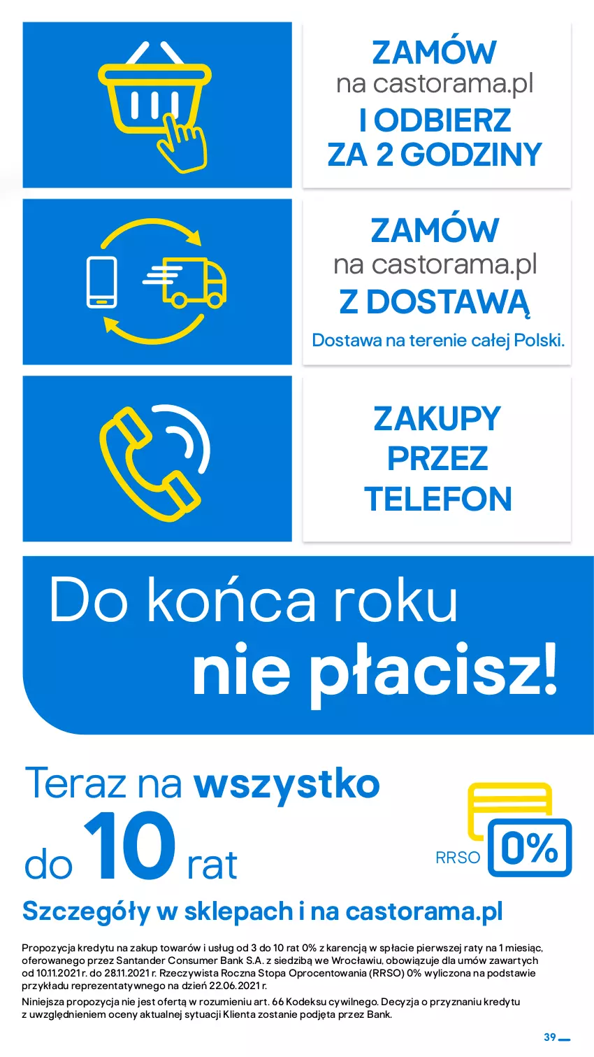 Gazetka promocyjna Castorama - Gazetka Castorama - ważna 10.11 do 28.11.2021 - strona 39 - produkty: Astor, Rama, Szlifierka, Szlifierka kątowa, Telefon, Tera, Top