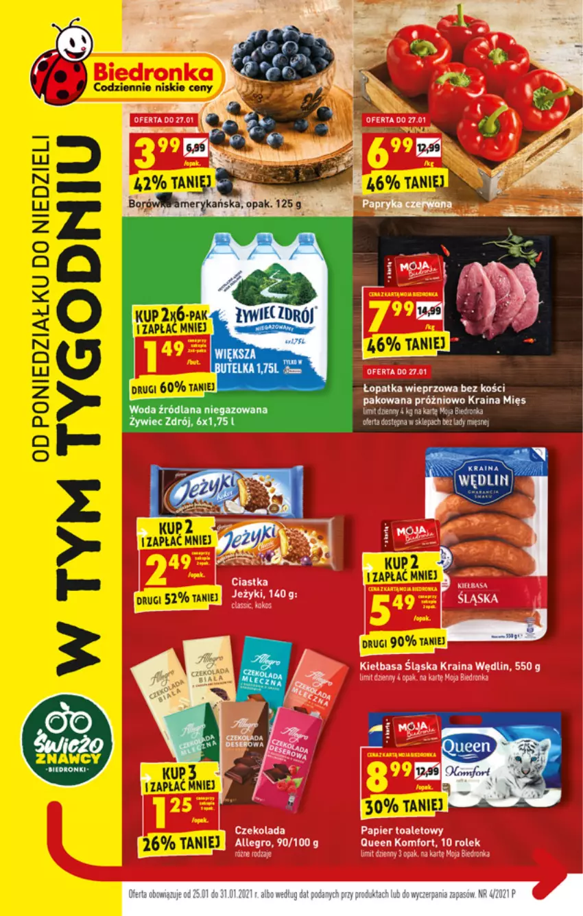 Gazetka promocyjna Biedronka - W tym tygodniu - ważna 25.01 do 31.01.2021 - strona 1