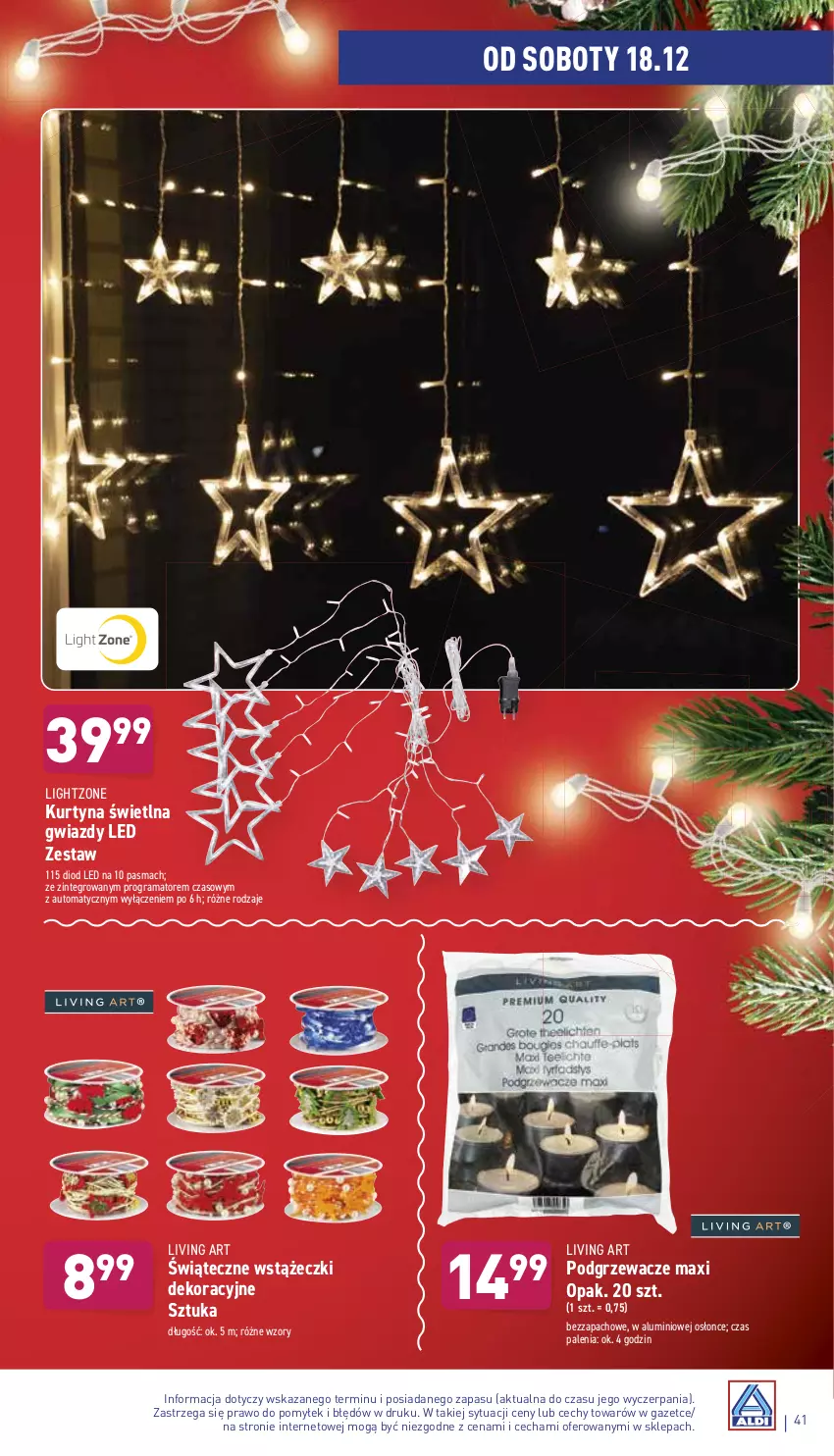 Gazetka promocyjna Aldi - Pełny katalog - ważna 13.12 do 19.12.2021 - strona 41 - produkty: Gra, Podgrzewacze, Rama