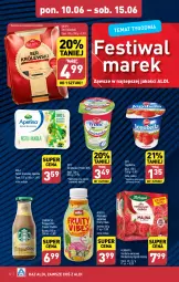 Gazetka promocyjna Aldi - Pełna oferta - Gazetka - ważna od 15.06 do 15.06.2024 - strona 12 - produkty: Ser, Maślanka, Królewski, Zott, Bell, Serek, Müller, Bella, Jogobella, Herbata, Ogród, Herbapol, Herbata owocowa