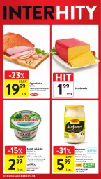 Gazetka promocyjna Intermarche - Gazetka Intermarche - Gazetka - ważna od 12.08 do 12.08.2024 - strona 4 - produkty: Majonez, Serek wiejski, Ser, Piątnica, Winiary, Duda, Serek, Gouda, Ogonówka