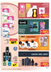 Gazetka promocyjna Carrefour - Gazetka Jesienna uroda pełna uroku - Gazetka - ważna od 24.09 do 24.09.2022 - strona 7 - produkty: BIC, Body, Olej arganowy, Pianka do golenia, Piast, Mola, Plastry do depilacji, Olej