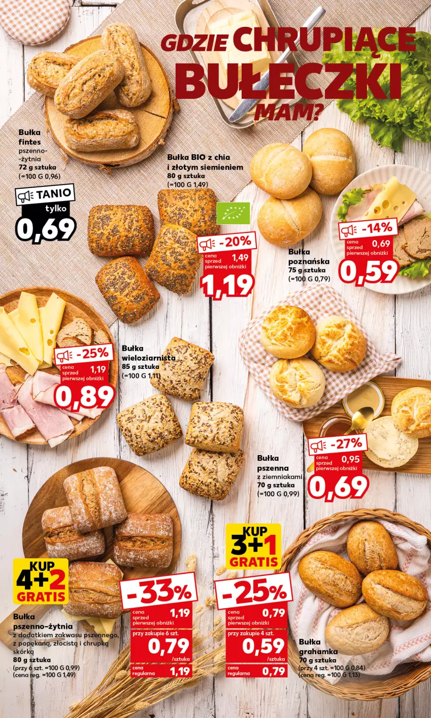 Gazetka promocyjna Kaufland - Mocny Start - ważna 27.11 do 29.11.2023 - strona 22 - produkty: Bułka, Chia