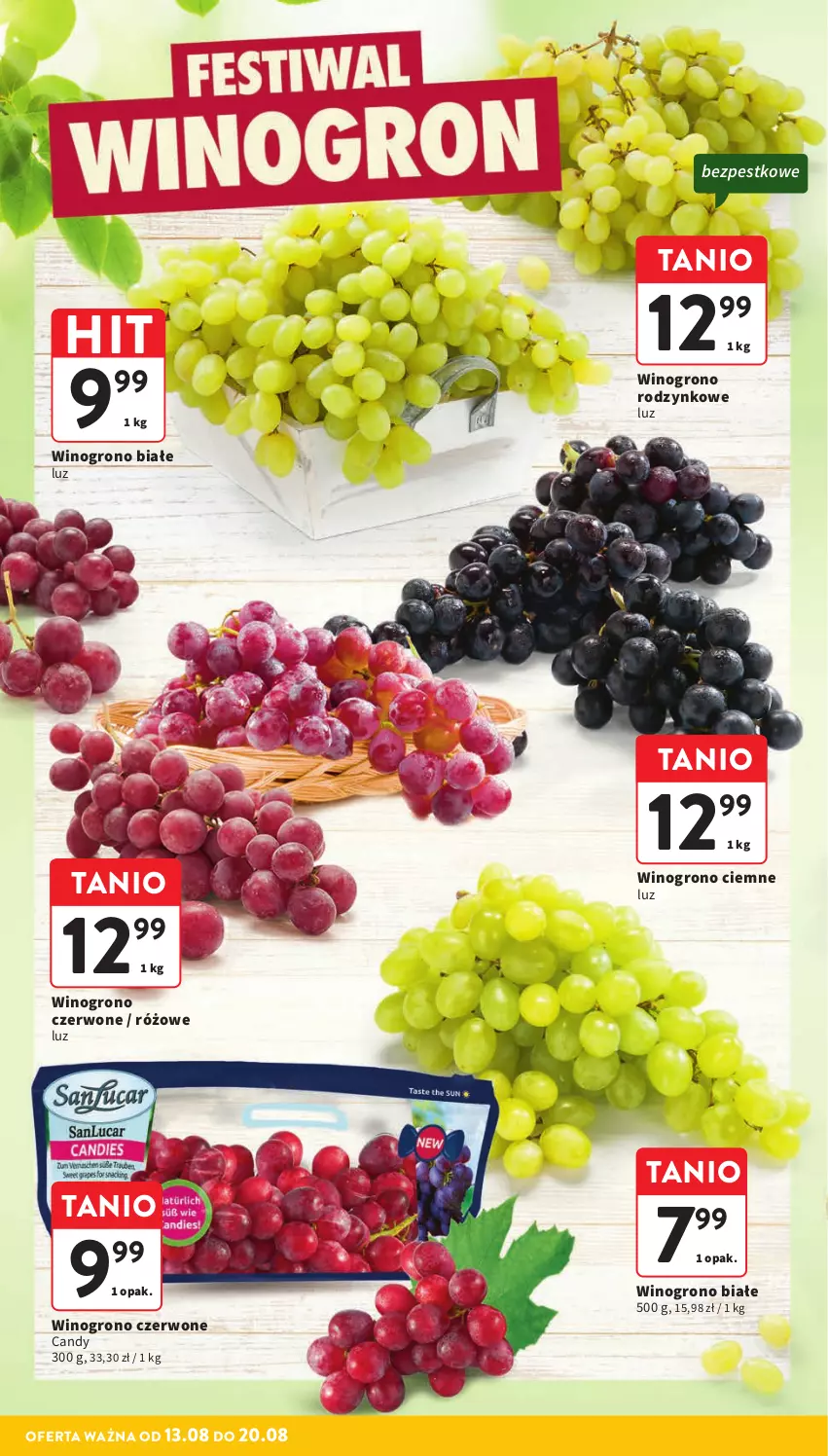 Gazetka promocyjna Intermarche - Gazetka Intermarche - ważna 13.08 do 20.08.2025 - strona 24 - produkty: Candy, Wino