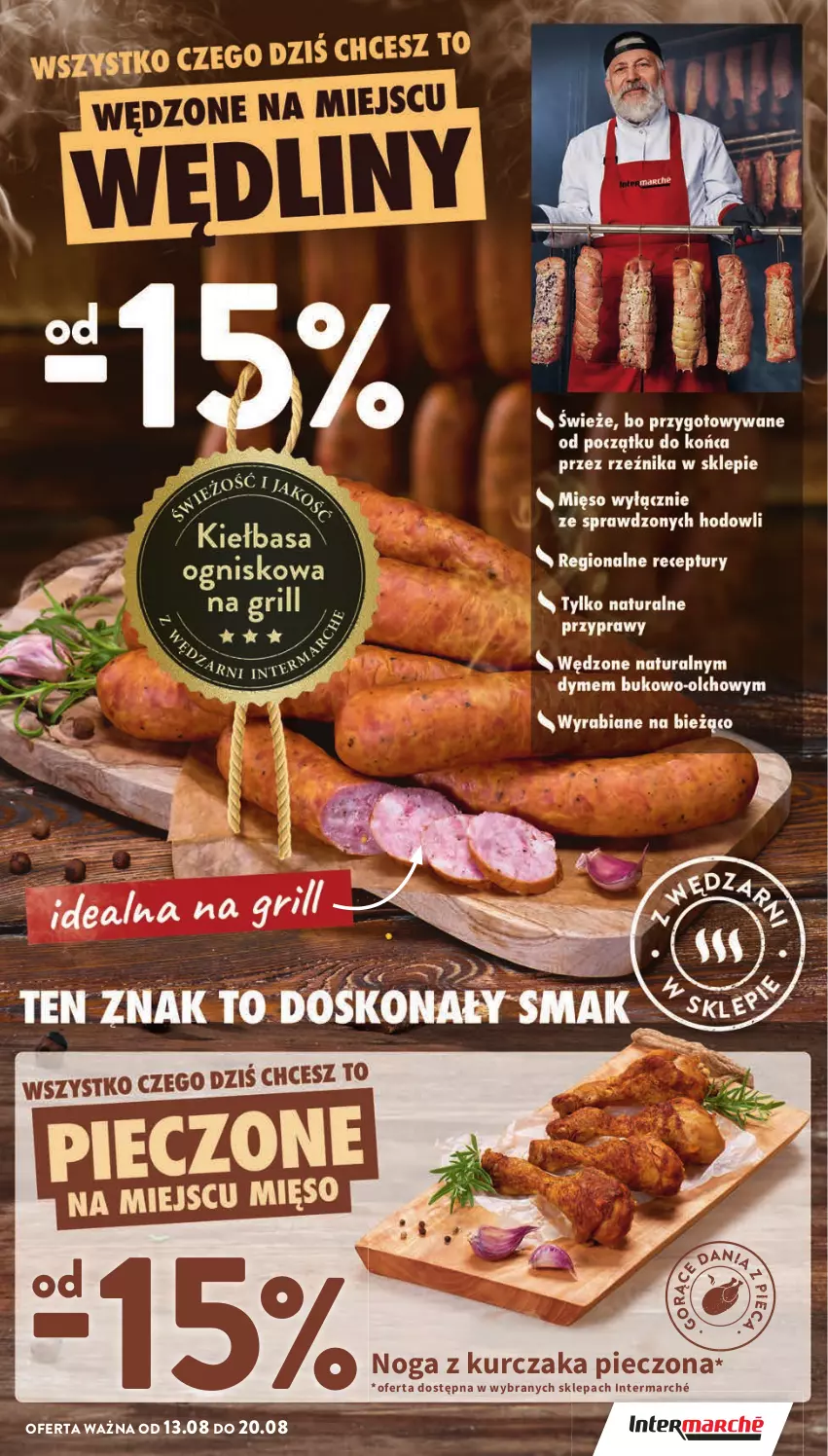 Gazetka promocyjna Intermarche - Gazetka Intermarche - ważna 13.08 do 20.08.2025 - strona 9 - produkty: Kurczak, Piec