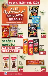 Gazetka promocyjna Aldi - Pełna oferta - Gazetka - ważna od 17.08 do 17.08.2024 - strona 12 - produkty: Ciastka, Prince Polo, Dr Gerard, Chipsy, Tarta, Pringles, Grill