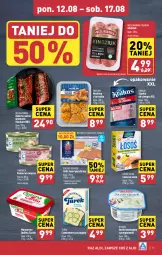 Gazetka promocyjna Aldi - Pełna oferta - Gazetka - ważna od 17.08 do 17.08.2024 - strona 15 - produkty: Kurczak, Krakus, Sos, Ser, Gra, Kindziuk, Optima Cardio, Golden Seafood, Szynka, Serek, Optima, Margaryna, Serek twarogowy, Camembert, Morliny