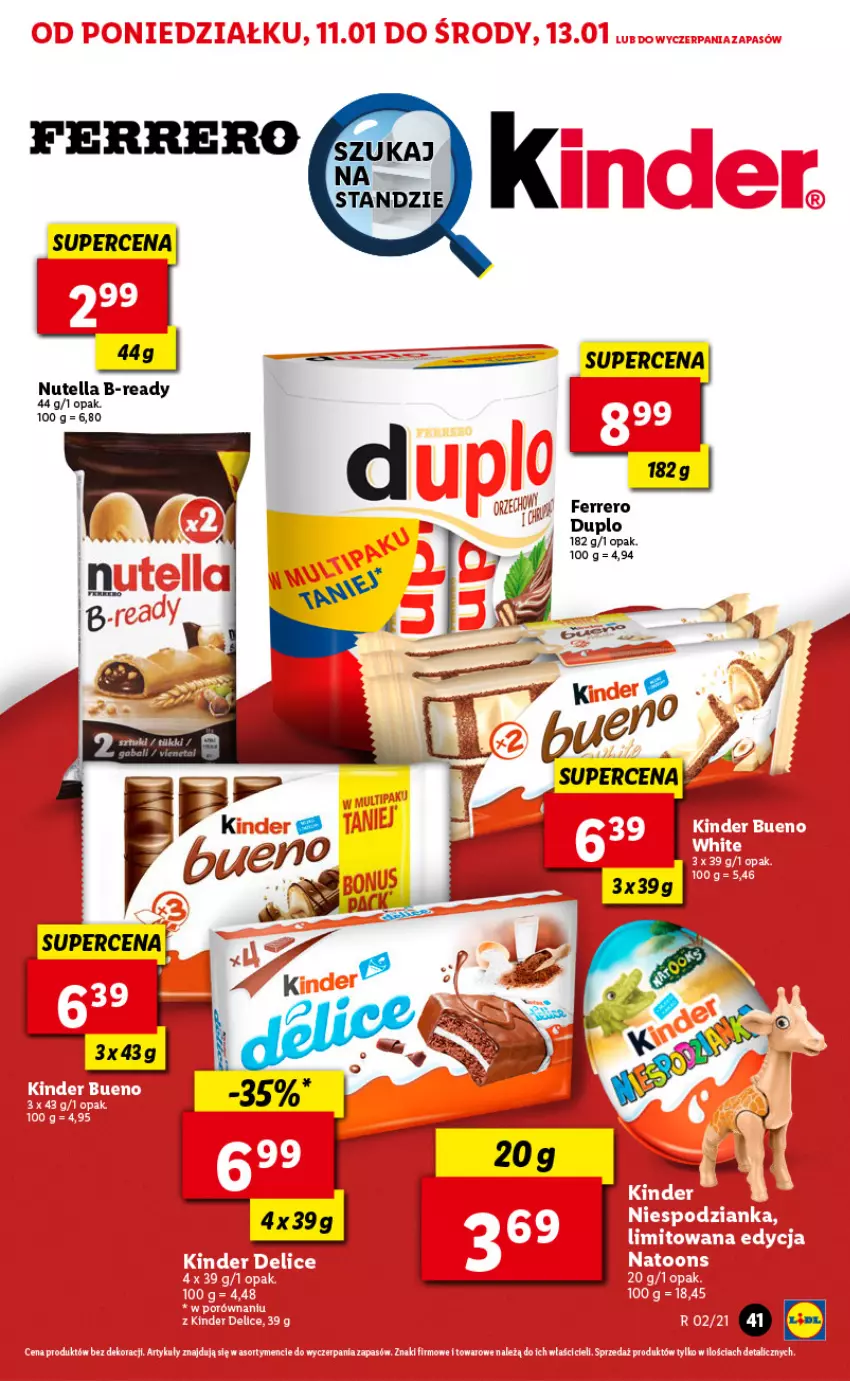 Gazetka promocyjna Lidl - GAZETKA - ważna 11.01 do 13.01.2021 - strona 41