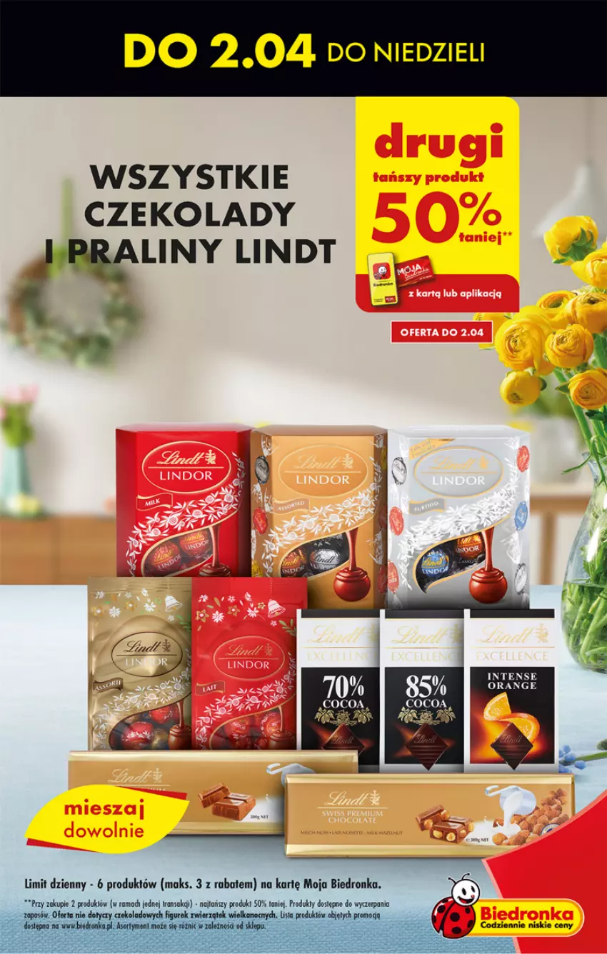 Gazetka promocyjna Biedronka - ważna 30.03 do 05.04.2023 - strona 13 - produkty: Dron, Lindt, Rama