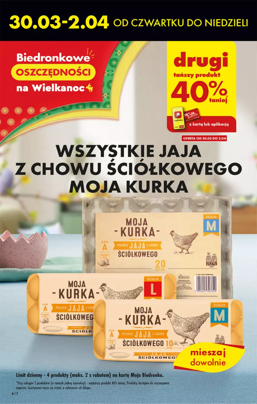 Gazetka promocyjna Biedronka - ważna 30.03 do 05.04.2023 - strona 6 - produkty: Dron, Jaja, Rama