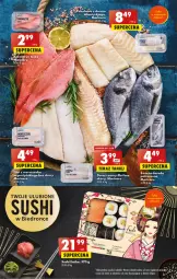 Gazetka promocyjna Biedronka - Gazetka - ważna od 05.04 do 05.04.2023 - strona 30 - produkty: Sok, Filet z morszczuka, Dron, Sushi, Dorsz, Fa