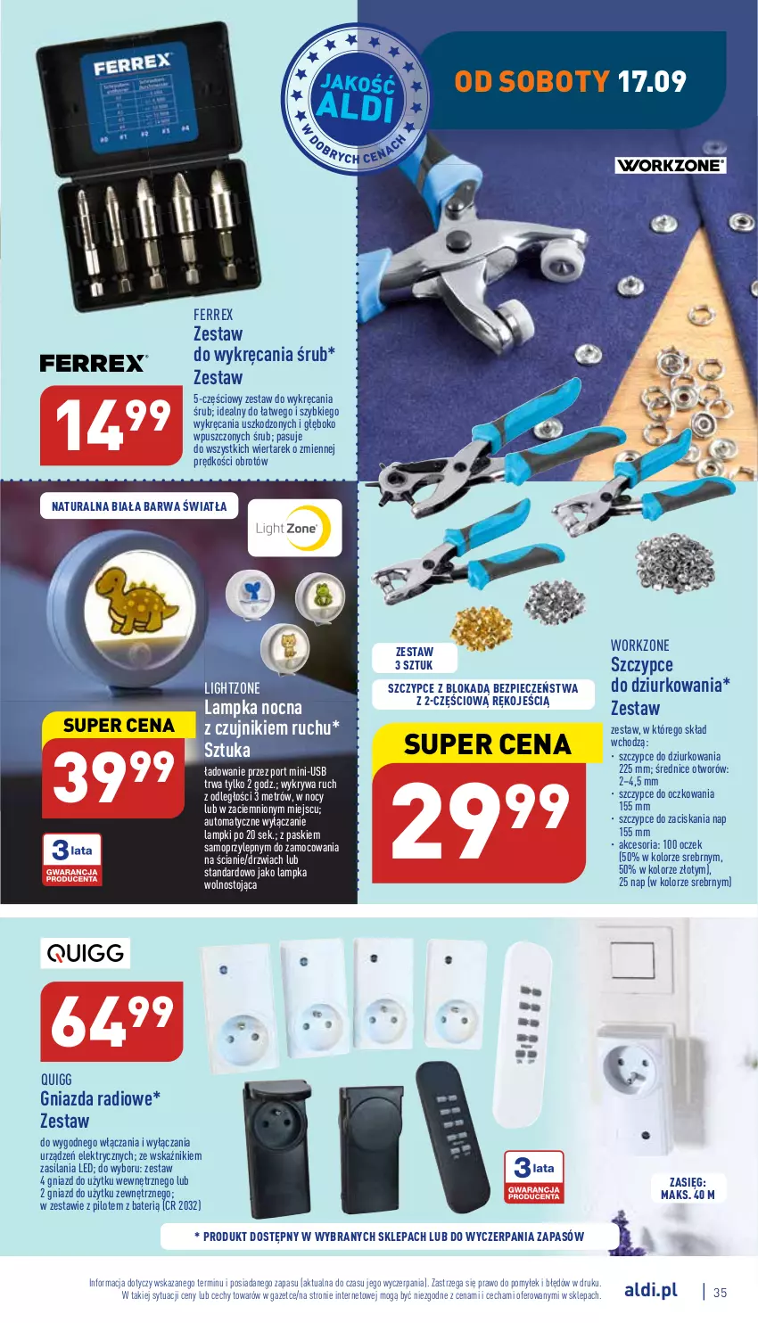 Gazetka promocyjna Aldi - Pełny katalog - ważna 12.09 do 17.09.2022 - strona 35 - produkty: Drzwi, Mop, Piec, Por, Silan, Szczypce