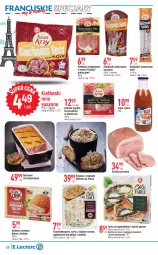 Gazetka promocyjna E Leclerc - Gazetka - ważna od 15.10 do 15.10.2022 - strona 8 - produkty: Ser, Salceson, Tarta, Smalec, Kotlet, Kiełbasa, Emmental, Szpinak