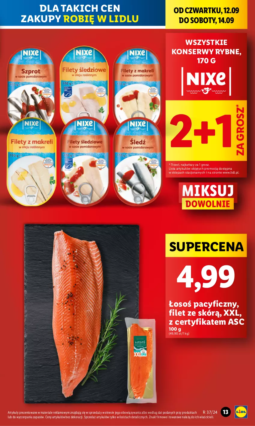 Gazetka promocyjna Lidl - GAZETKA - ważna 12.09 do 14.09.2024 - strona 13 - produkty: Ser