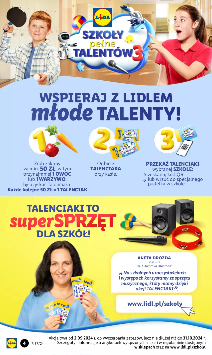 Gazetka promocyjna Lidl - GAZETKA - ważna 12.09 do 14.09.2024 - strona 4 - produkty: Olej