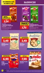 Gazetka promocyjna Lidl - GAZETKA - Gazetka - ważna od 14.09 do 14.09.2024 - strona 34 - produkty: Nutella, Czekolada mleczna, Czekolada, Lizaki, Biszkopty, Nimm2