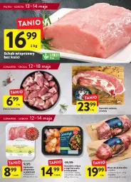 Gazetka promocyjna Intermarche - Gazetka - ważna od 18.05 do 18.05.2022 - strona 17 - produkty: Kurczak, Ser, Karkówka wieprzowa, Serca z kurczaka, Szynka, Schab wieprzowy, Szponder wołowy, Piekarnik, Mięso