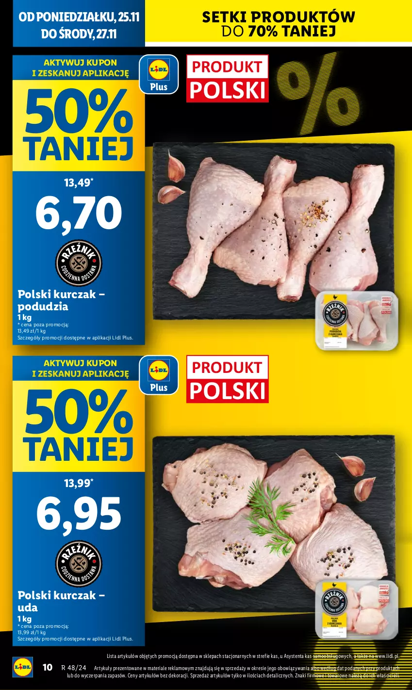 Gazetka promocyjna Lidl - GAZETKA - ważna 25.11 do 27.11.2024 - strona 10 - produkty: Kurczak