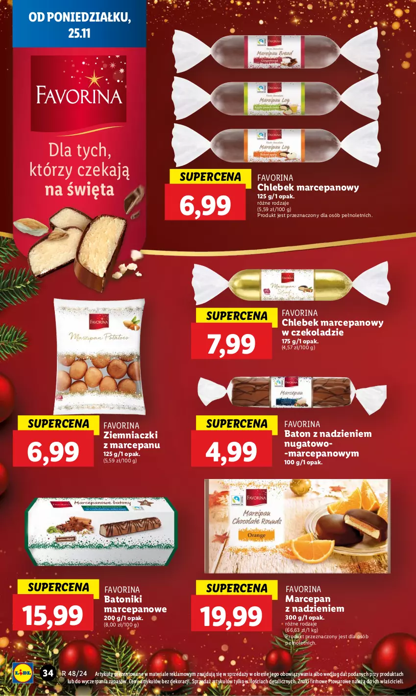 Gazetka promocyjna Lidl - GAZETKA - ważna 25.11 do 27.11.2024 - strona 36 - produkty: Baton, Chleb, Fa, Tonik