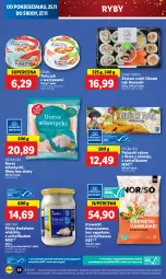 Gazetka promocyjna Lidl - GAZETKA - Gazetka - ważna od 27.11 do 27.11.2024 - strona 30 - produkty: Warzywa, Gra, Kawa, Paluszki rybne, Sushi, Krewetki, Tuńczyk, Mintaj, Dorsz, Graal