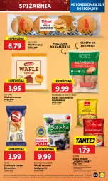 Gazetka promocyjna Lidl - GAZETKA - Gazetka - ważna od 27.11 do 27.11.2024 - strona 57 - produkty: Piec, Ser, Zupa, Croissant, Wafle, Rosół, Burger, Bułka, Wafle tortowe