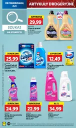 Gazetka promocyjna Lidl - GAZETKA - Gazetka - ważna od 27.11 do 27.11.2024 - strona 60 - produkty: Płyn do prania, Pralki, Spray do czyszczenia, Odplamiacz, Woolite, Calgon, Vanish, Bryza, LG