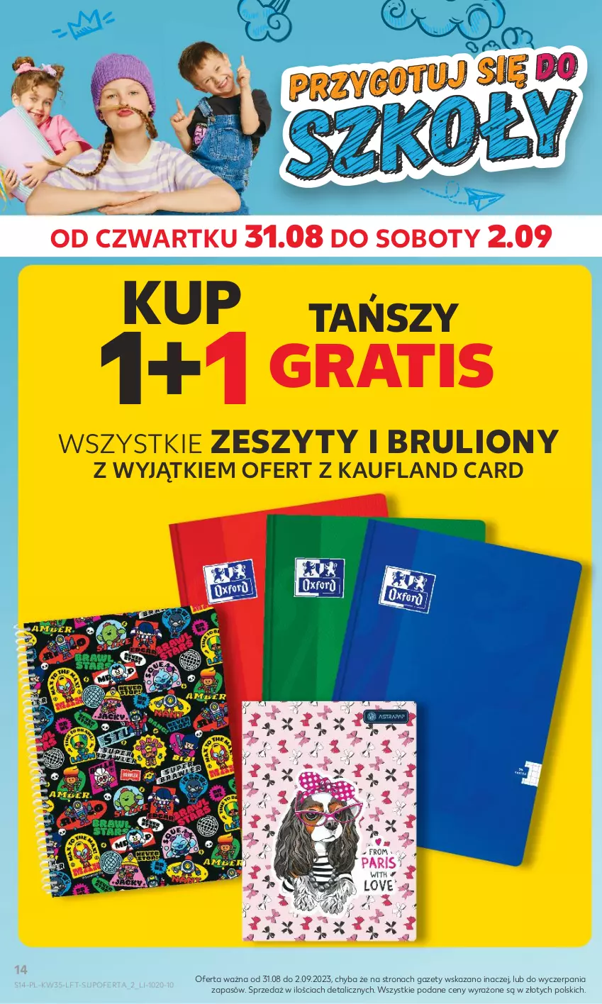 Gazetka promocyjna Kaufland - Gazetka tygodnia - ważna 31.08 do 06.09.2023 - strona 14 - produkty: Gra, Lion