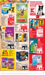 Gazetka promocyjna Kaufland - Gazetka tygodnia - Gazetka - ważna od 06.09 do 06.09.2023 - strona 43 - produkty: Sos, Gra, Whiskas, Friskies, Sati, Sheba, Przekąska dla psów, Felix, Sucha karma