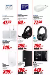 Gazetka promocyjna Media Markt - Gazetka Media Markt - Gazetka - ważna od 22.02 do 22.02.2022 - strona 7 - produkty: Xbox, Por, Gry, Gra, Słuchawki, Dysk przenośny, Karta pamięci, Tran, Warka, Mysz bezprzewodowa, Mysz, Słuchawki bluetooth, Samsung, Akumulator