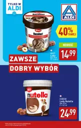 Gazetka promocyjna Aldi - Lodowy zawrót głowy - Gazetka - ważna od 19.07 do 19.07.2025 - strona 3 - produkty: Nutella, Lody, Ferrero