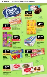 Gazetka promocyjna Netto - Artykuły spożywcze - Gazetka - ważna od 04.09 do 04.09.2024 - strona 8 - produkty: Kit Kat, Ciastka, Ser, Gra, Herbatniki Petit Beurre, Jutrzenka, Dr Gerard, Herbatniki, Baton, Knoppers, E. Wedel