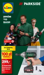 Gazetka promocyjna Lidl - KATALOG PARKSIDE - Gazetka - ważna od 30.03 do 30.03.2024 - strona 1 - produkty: Zestaw akumulatorowy, Klucz udarowy, Akumulator