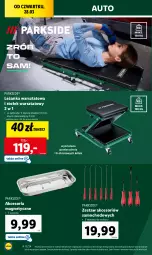 Gazetka promocyjna Lidl - KATALOG PARKSIDE - Gazetka - ważna od 30.03 do 30.03.2024 - strona 6 - produkty: Parkside, Leżanka, Stołek, Klucze płaskie