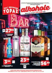 Gazetka promocyjna Topaz - Gazetka - Gazetka - ważna od 14.05 do 14.05.2026 - strona 3 - produkty: Top, Lack, Whisky