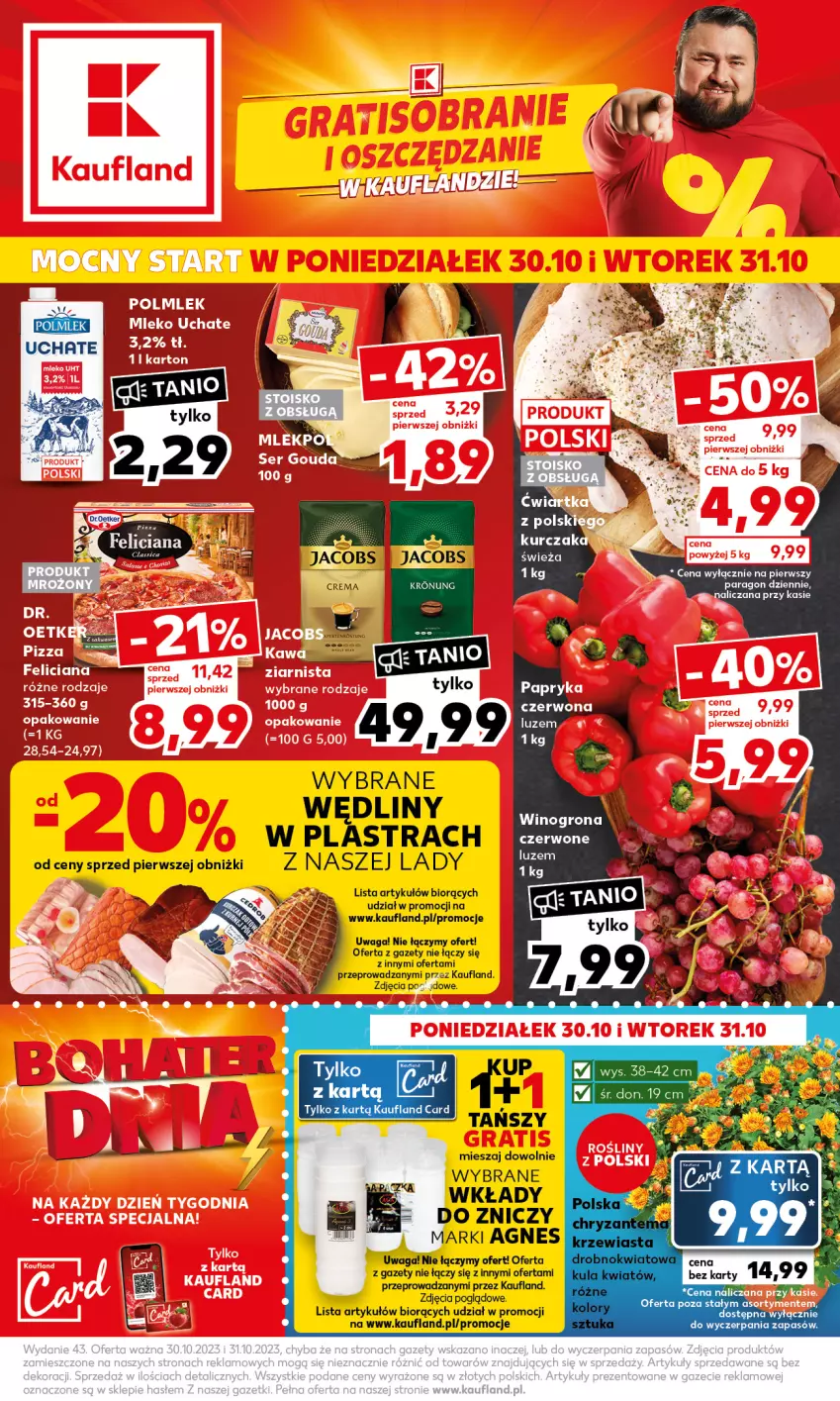 Gazetka promocyjna Kaufland - Mocny Start - ważna 30.10 do 31.10.2023 - strona 1 - produkty: Waga, Znicz