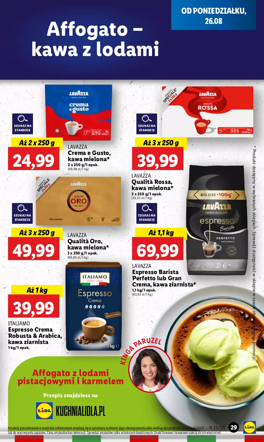 Gazetka promocyjna Lidl - GAZETKA - ważna 26.08 do 28.08.2024 - strona 31 - produkty: BIC, Gra, Kawa, Kawa mielona, Kawa ziarnista, Lavazza